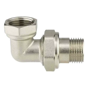 Сгон угловой американка MONLID 1/2" ВР-НР мм никелированная латунь