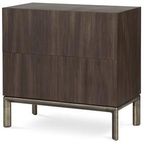 GHIDINI1961 Комод из фанерованной древесины с откидными дверцами Frame Sg304bb101 - Вид №2