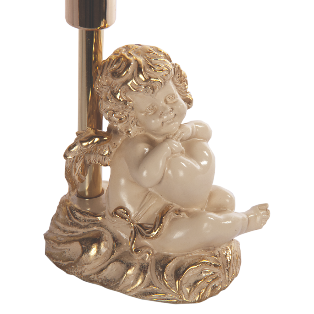 32090 Основание к светильнику Сердце Купидона Айвори BOGACHO 4627138210925 - Вид №4