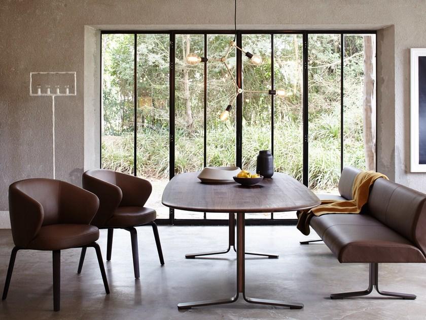 more Овальный обеденный стол из дерева Mount sun-id-1402288 - Вид №3