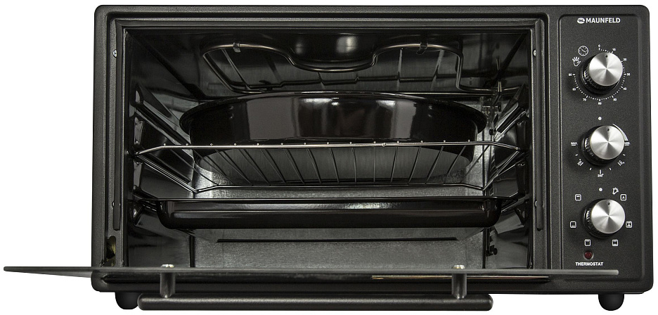 CEMOA.456.B Мини-печь / ширина 60 см, механическое управление, 45 л,конвекция, черный Maunfeld Santreyd  - Вид №4
