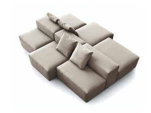 Модульный диван для контрактной ткани