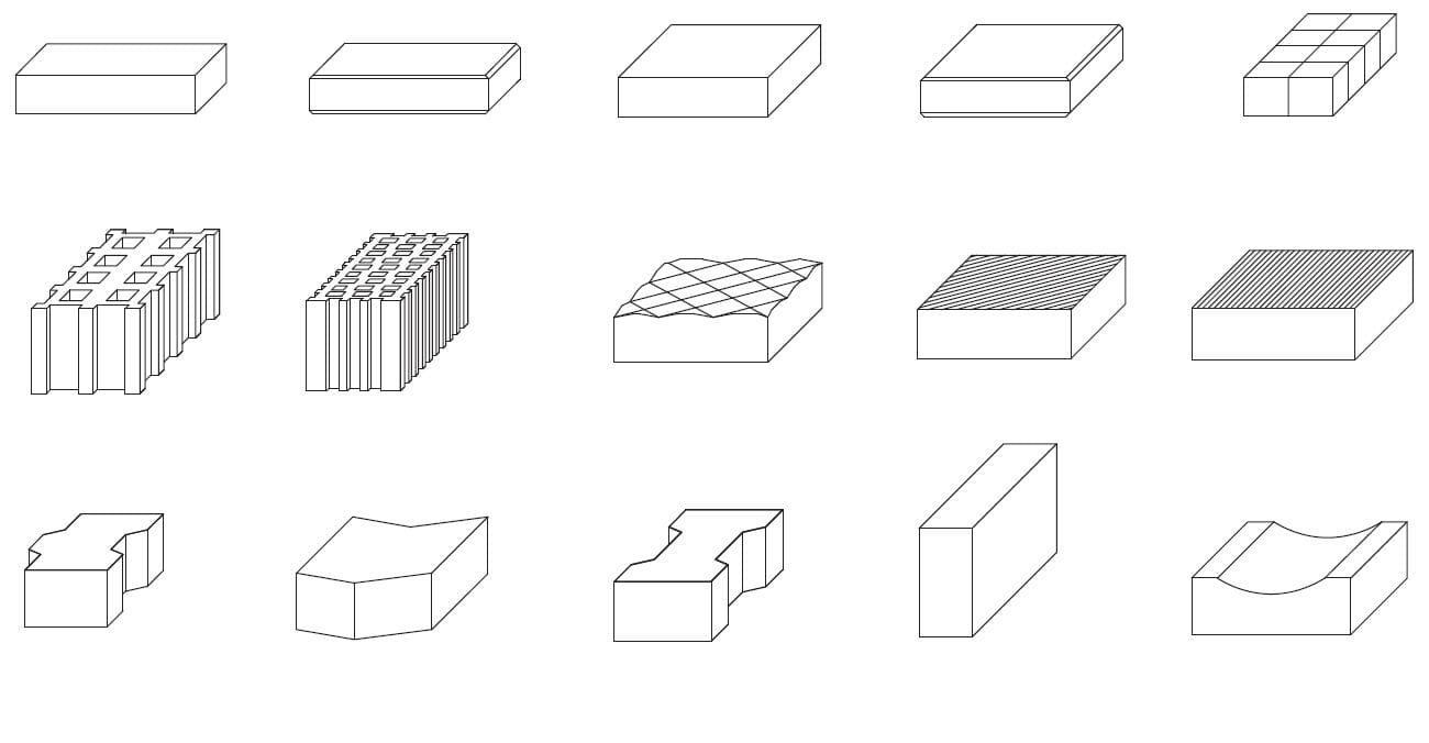 Открытый кирпичный пол GIMA INDIVIDUAL PAVERS ARCH-00084387 - Вид №7