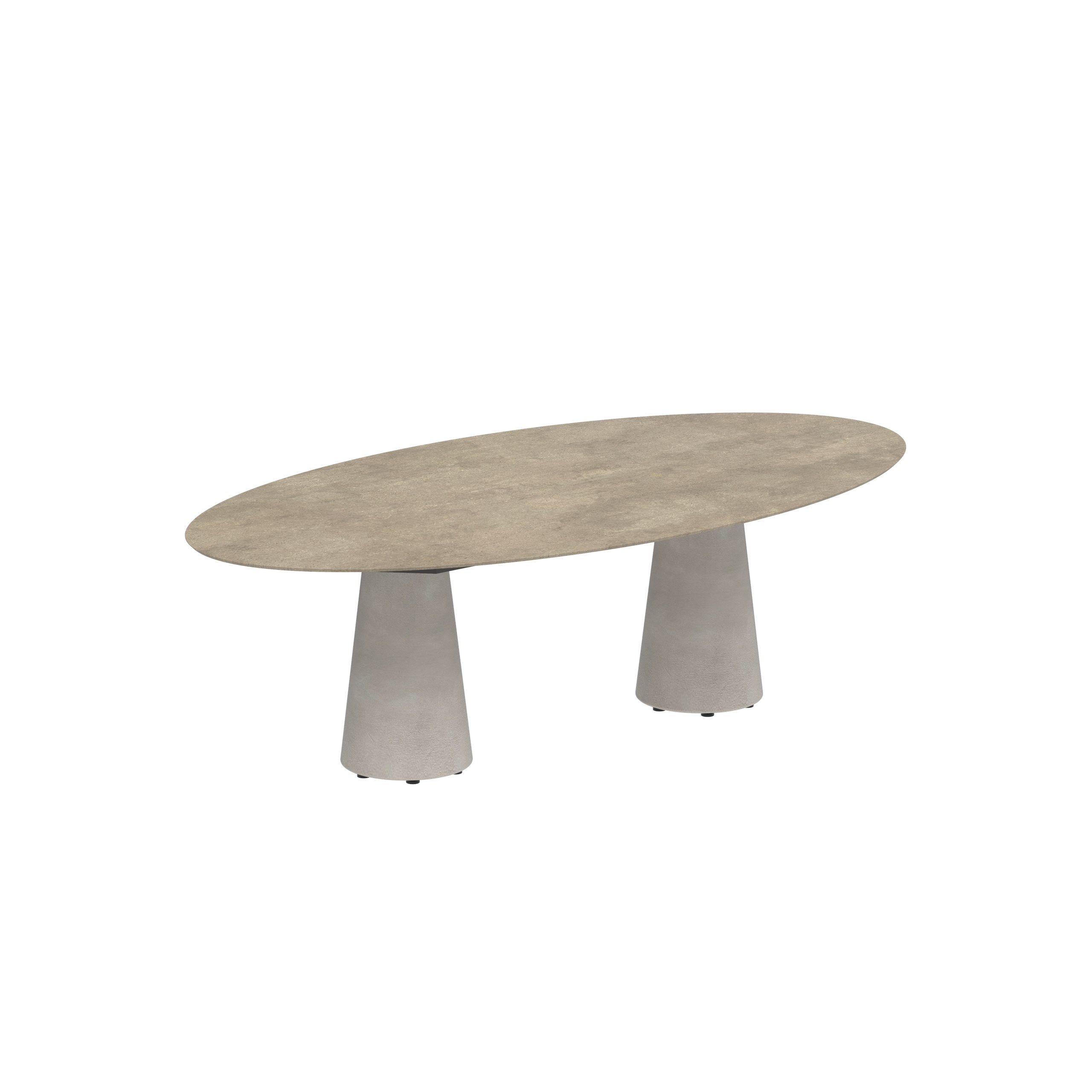 Овальный садовый стол из Ductal® Royal Botania Conix ARCH-00057113 - Вид №12