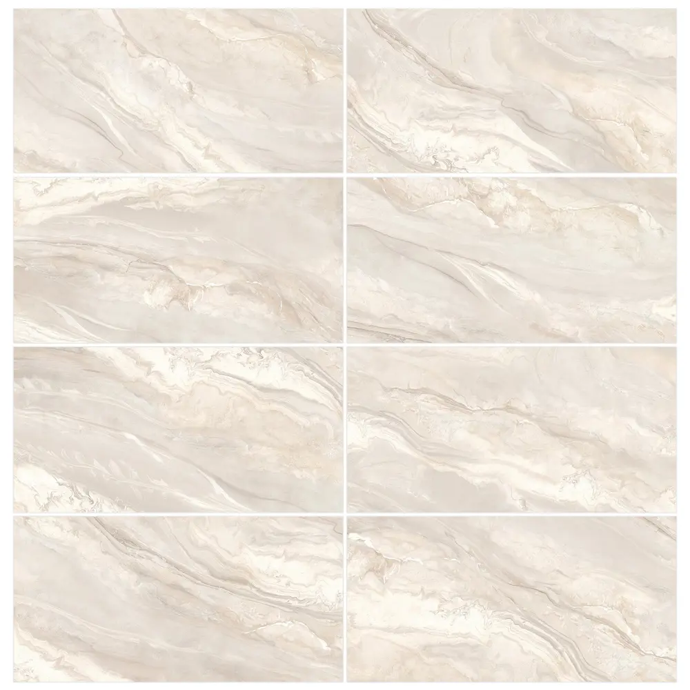 Глазурованный керамогранит Alma Ceramica Glow 47 60x120 см 1.44 м² лаппатированный цвет бежевый 89458829 STLM-2006311 - Вид №2