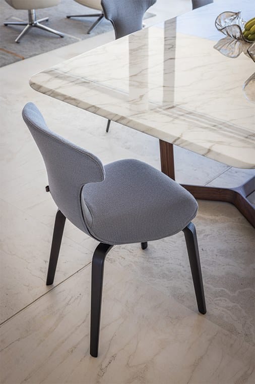 Мягкий стул из ткани Poltrona Frau коллекция-столы и стулья ARCH-00067723 - Вид №10