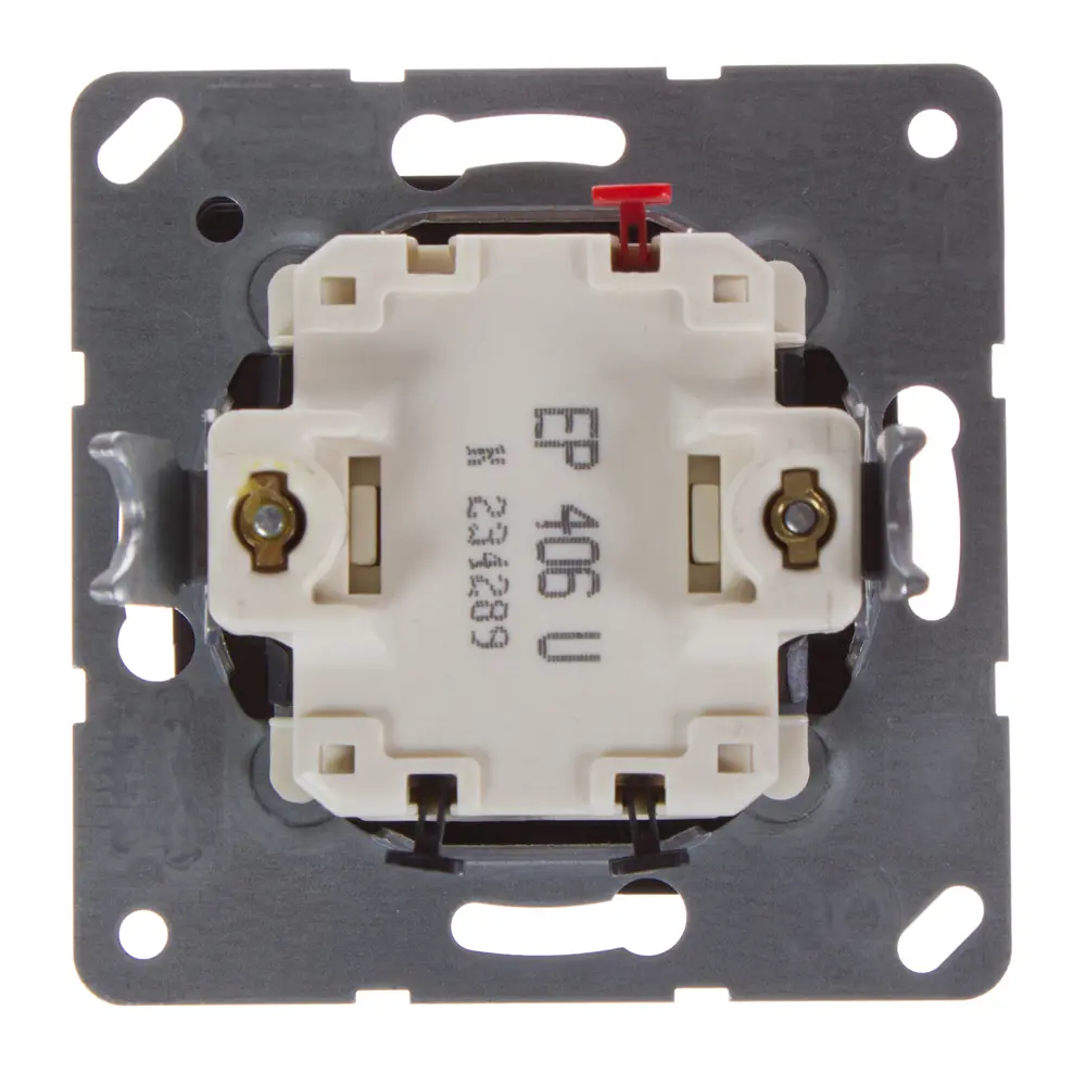 Переключатель Jung EcoProfi 1 клавиша цвет белый 17298325 STLM-2071069 - Вид №2