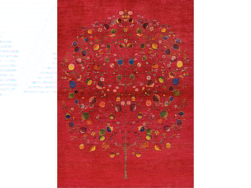 Прямоугольный шерстяной ковер на заказ Zollanvari Gabbehs Flora &amp ARCH-00116317