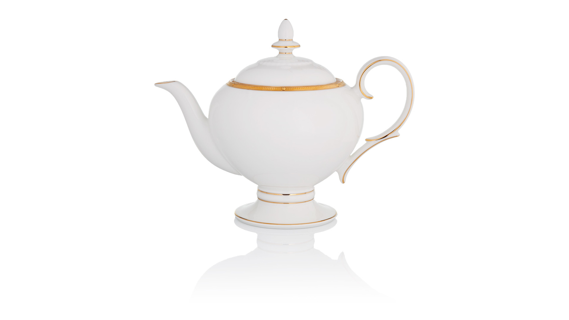 1049784 Noritake Сервиз чайный Noritake "Рочель,золотой кант" 6/15 Фарфор костяной  - Вид №1