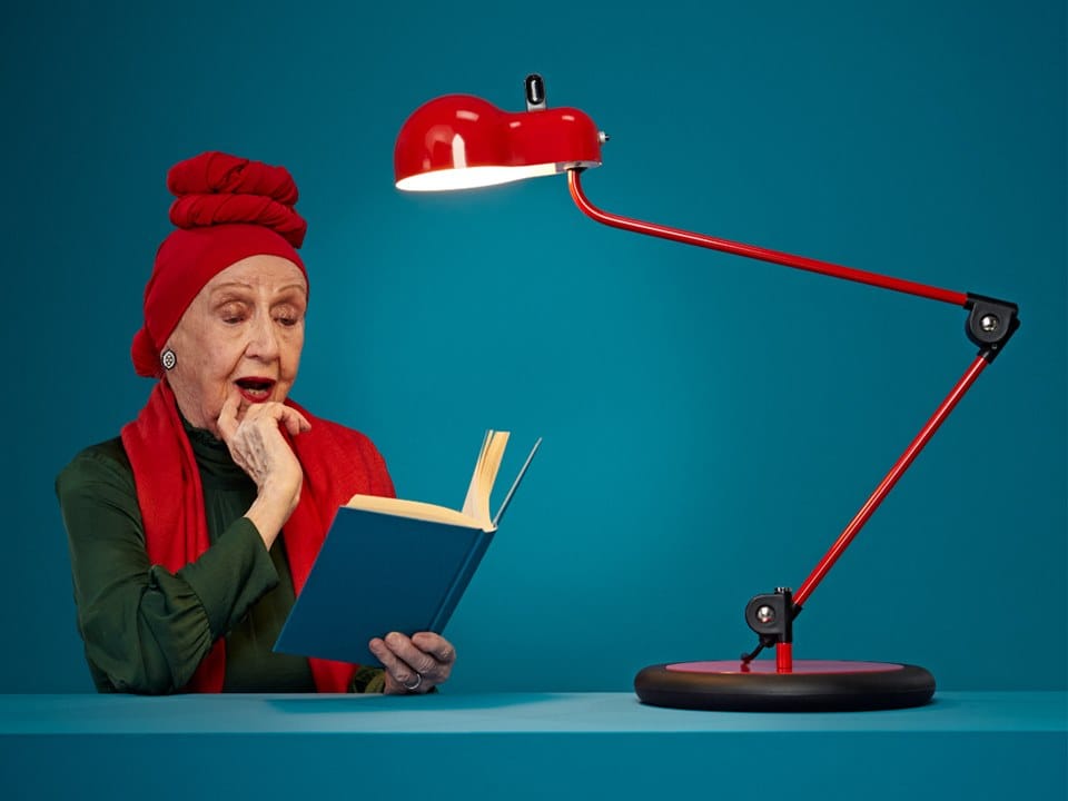 Металлическая настольная лампа с гибкой рукояткой Stilnovo Topo ARCH-00097518 - Вид №3