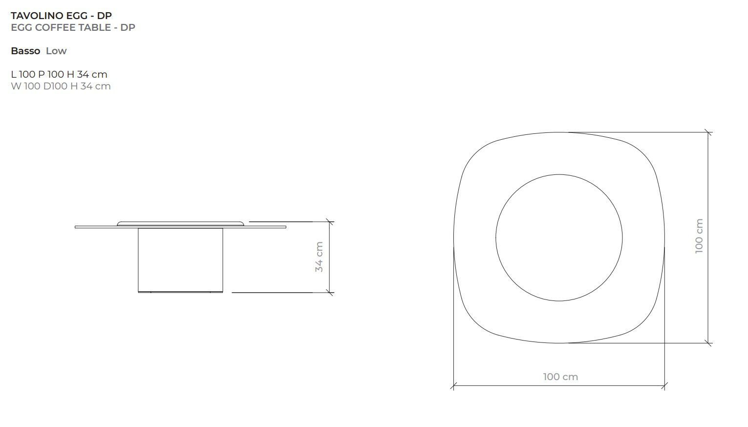 Журнальный столик из ореха и стекла для гостиной Morica Design Haute Couture ARCH-00065416 - Вид №6