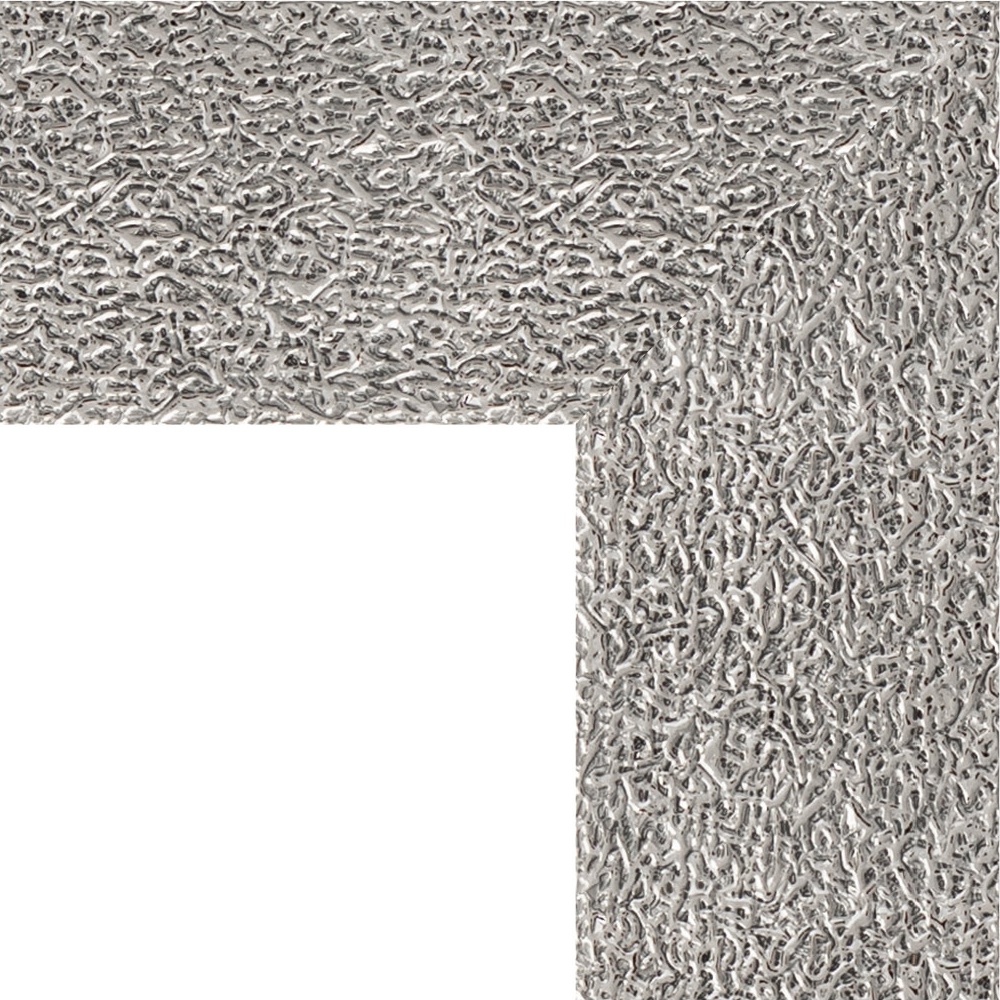 BY 4023 Зеркало с гравировкой в багетной раме - чеканка серебряная 90 mm EVOFORM Exclusive-G - Вид №5