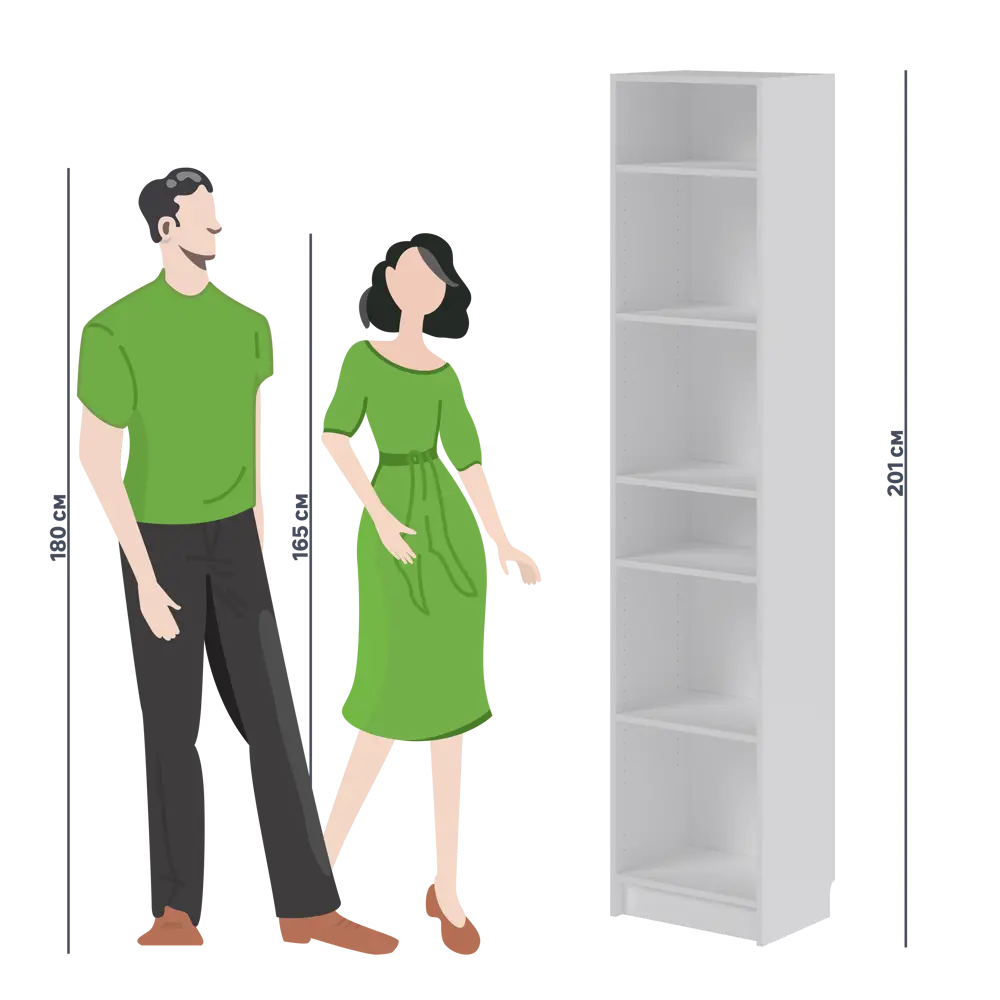 Стеллаж БУККЕР Органайзер для книг и аксессуаров с регулируемыми полками 82851583 STLM-0037030 - Вид №2