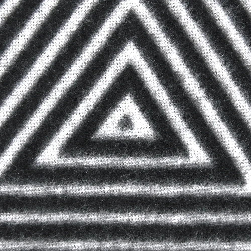 Плед Geometry 130x170 см флис цвет черно-белый 86143958 STLM-2003854 Ardenza Капсульная - Вид №1