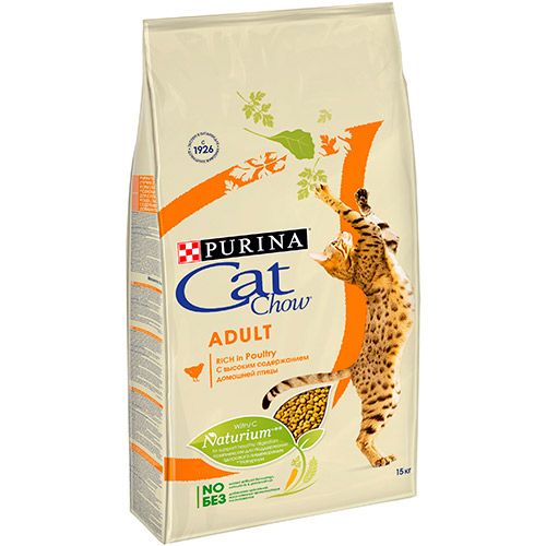 ПР0034184 Корм для кошек , домашняя птица, сух. 15 кг Cat Chow 