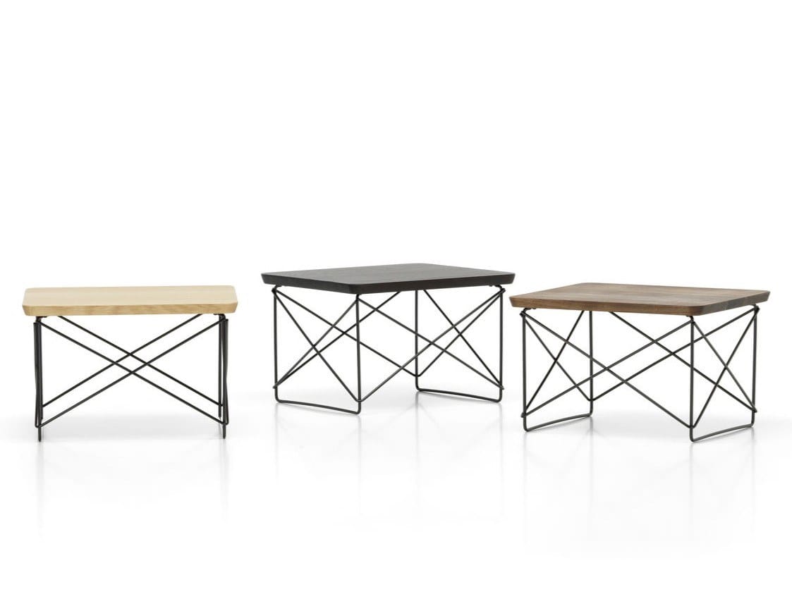 Прямоугольный журнальный столик с верхней частью HPL и стальным основанием VITRA OCCASIONAL TABLE LTR ARCH-00021327