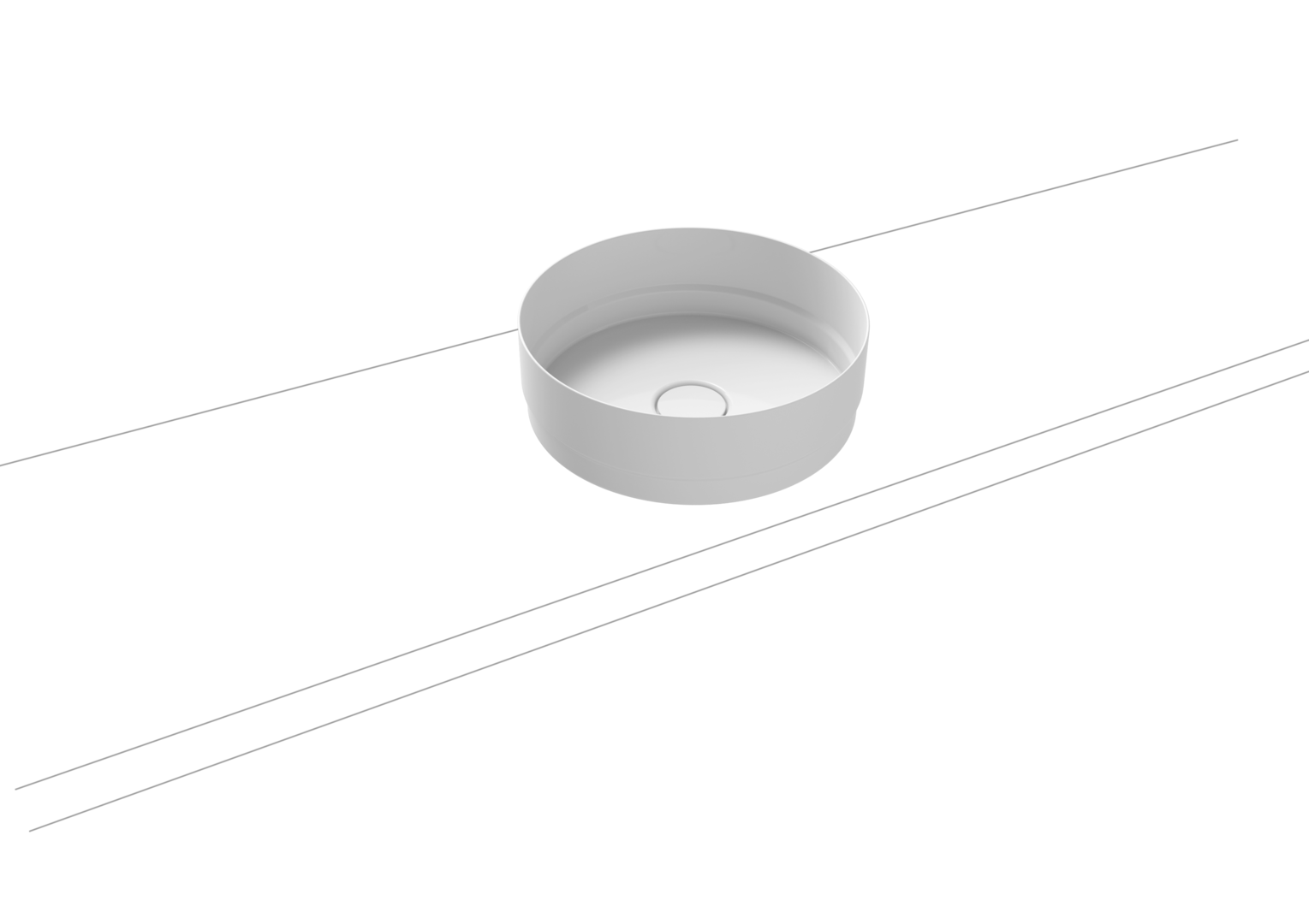 Умывальник KALDEWEI Сталь эмалированная 3191 145 Манхэттен 3191145 - Вид №1