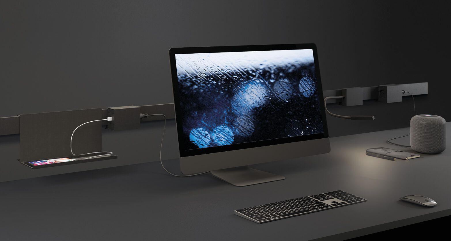 Электрифицированный рельс для перемещаемых розеток Letroh NODO FURNITURE ARCH-00143326 - Вид №5