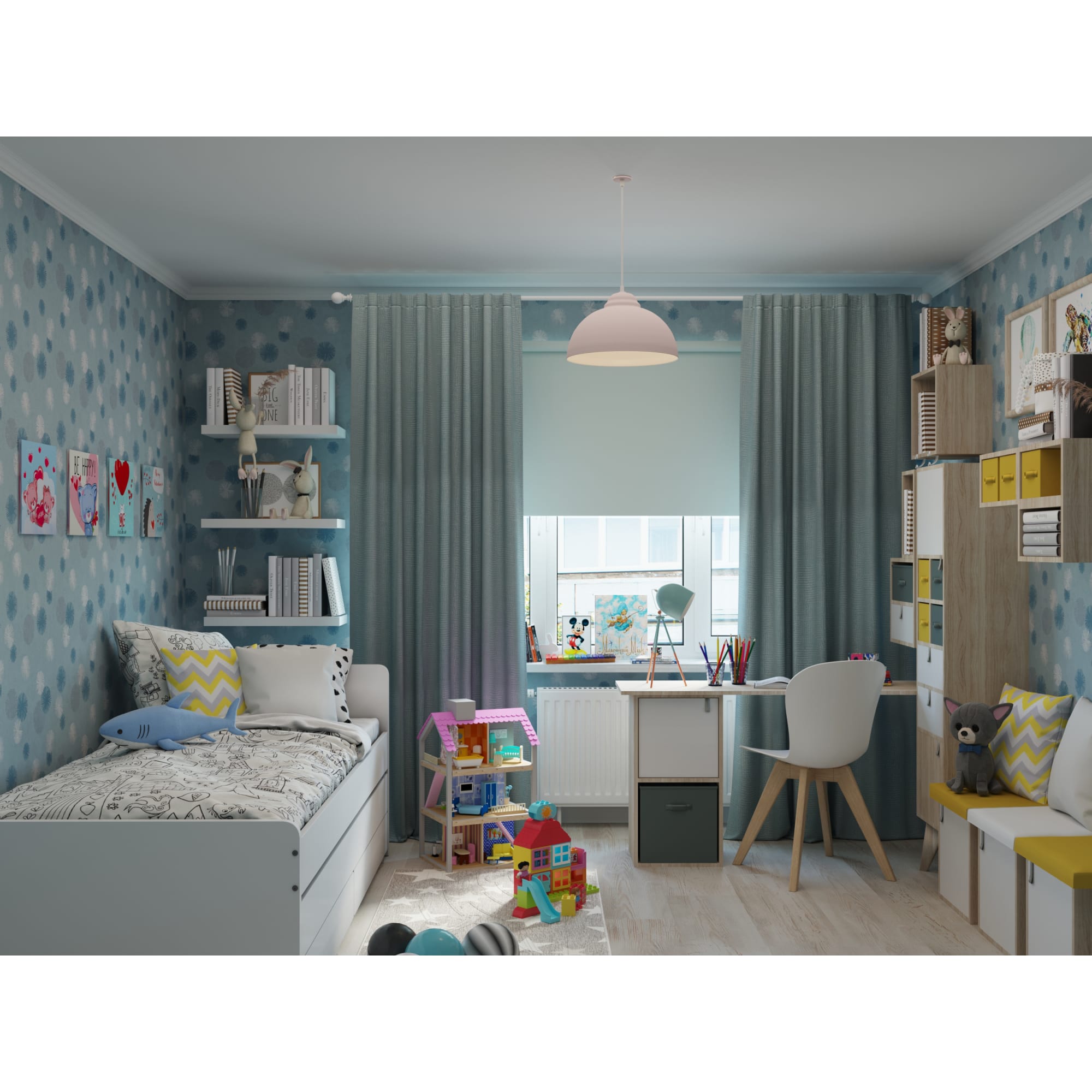 82206341 Постер в раме 40х40 см «Черепаха» Santreyd  - Вид №3