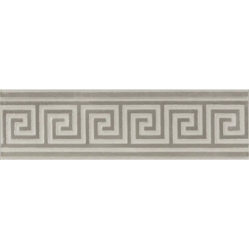Бордюр Шахтинская Плитка Дора - керамический декор с геометрическим узором 82622778 STLM-0948094