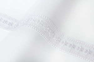 3178 Гипюр 62 мм в пакете Турция белый Gamma