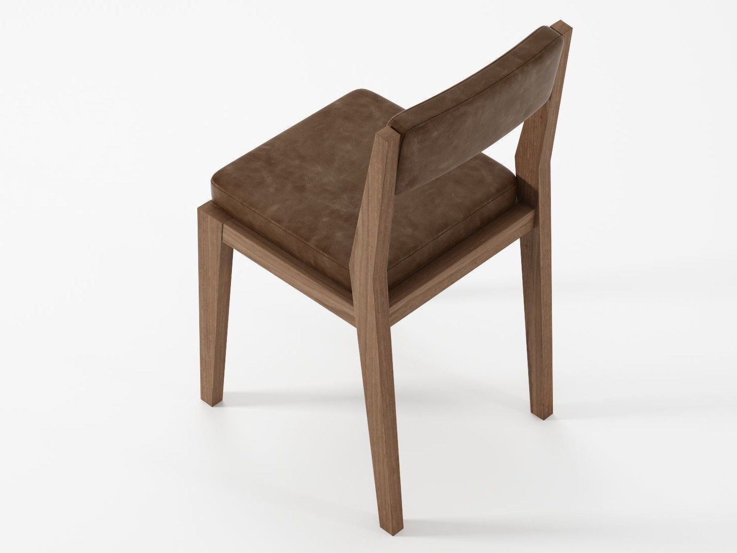 Мягкий стул для ресторана из массива дерева KARPENTER Nouveau Bistro ARCH-00008818 - Вид №31