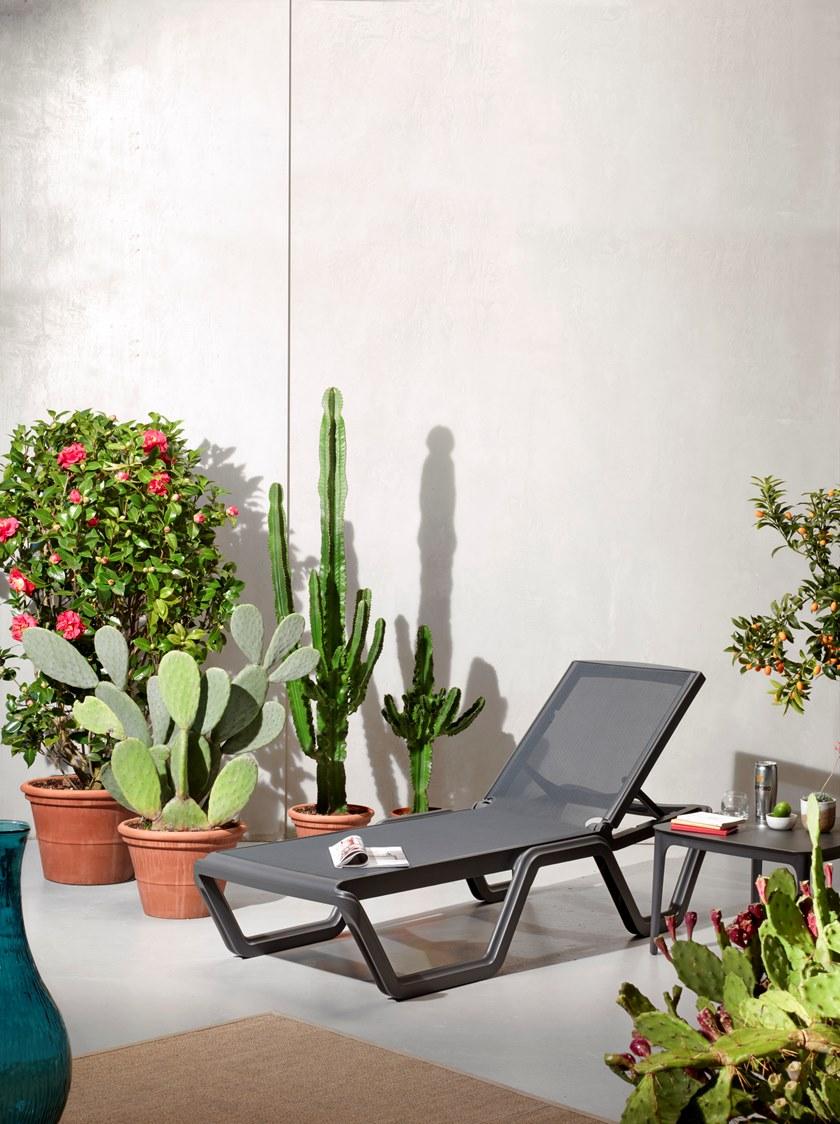 SCAB DESIGN Шезлонг из технополимера, штабелируемый, регулируемый sun-id-1429195 - Вид №3