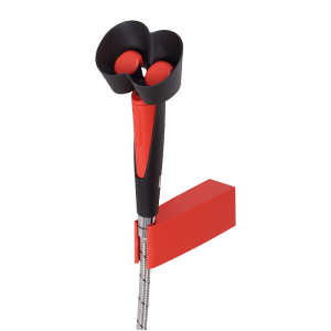 92220 Нержавеющий глазной душ с двумя головками и с держателем на стену SANELA