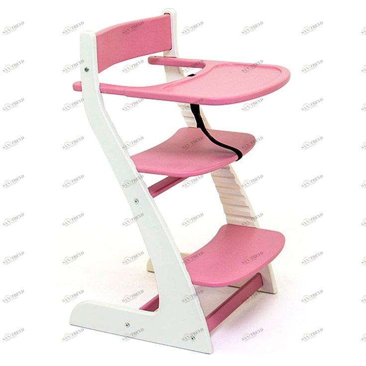 Детский растущий регулируемый стул "Усура" белый, лаванда БЕЛЬМАРКО  326882 Белый;розовый Santreyd 