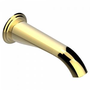 U6C-43GB Настенный кран для раковины среднего размера без Т-образного фиксатора Thg-paris Pétale de Cristal, красный хрусталь Покрытие PVD золотистый цвет