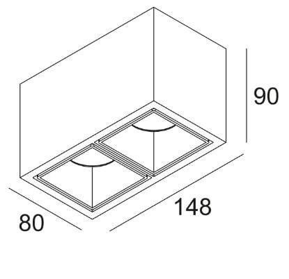 Потолочный светодиодный прожектор Deltalight Boxy ARCH-00113427 - Вид №7