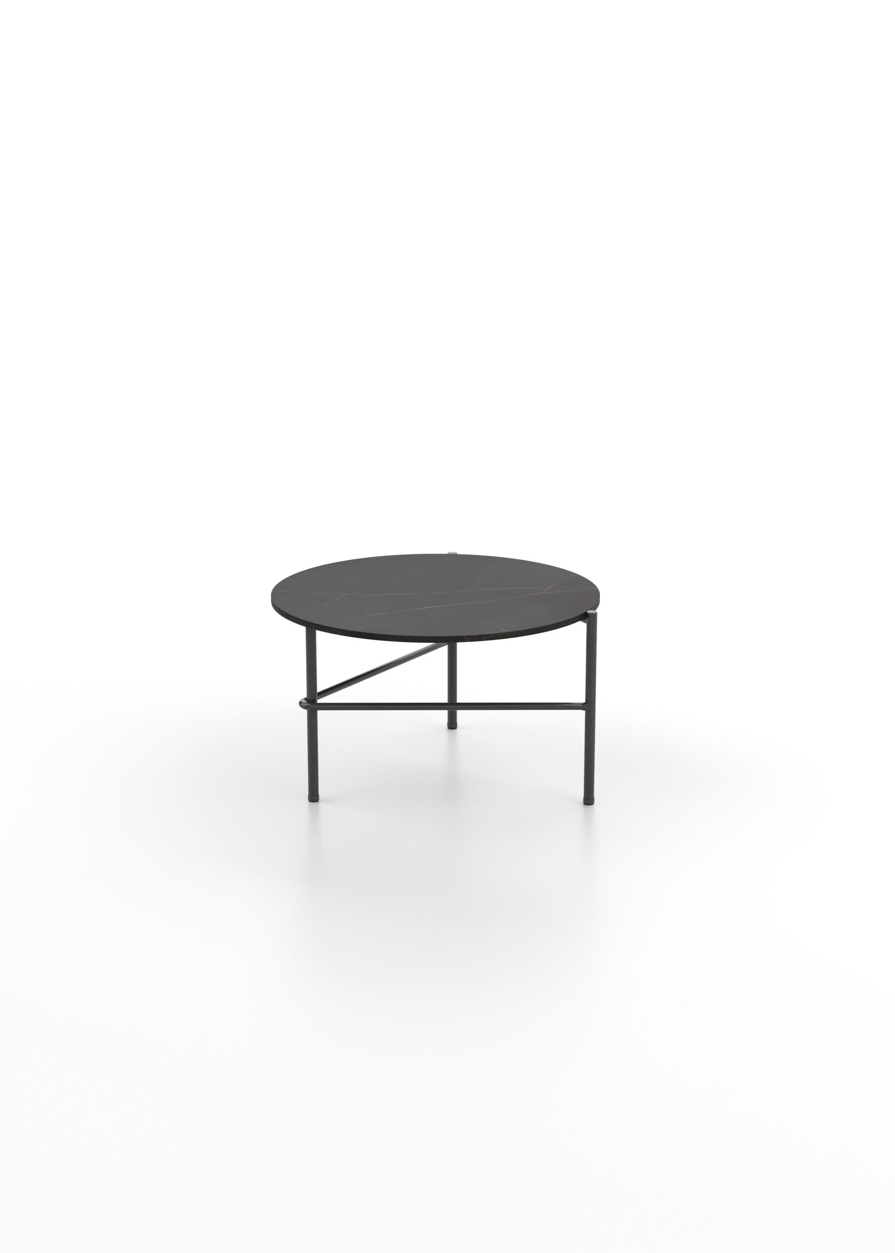 Круглый журнальный столик из Dekton® и стали Omelette Editions DOWNTOWN ARCH-00122819 - Вид №15