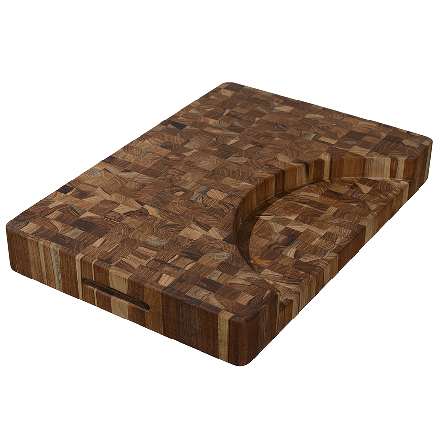 TH601 Доска разделочная торцевая butcher block 51x36 см TEAKHAUS  - Вид №1
