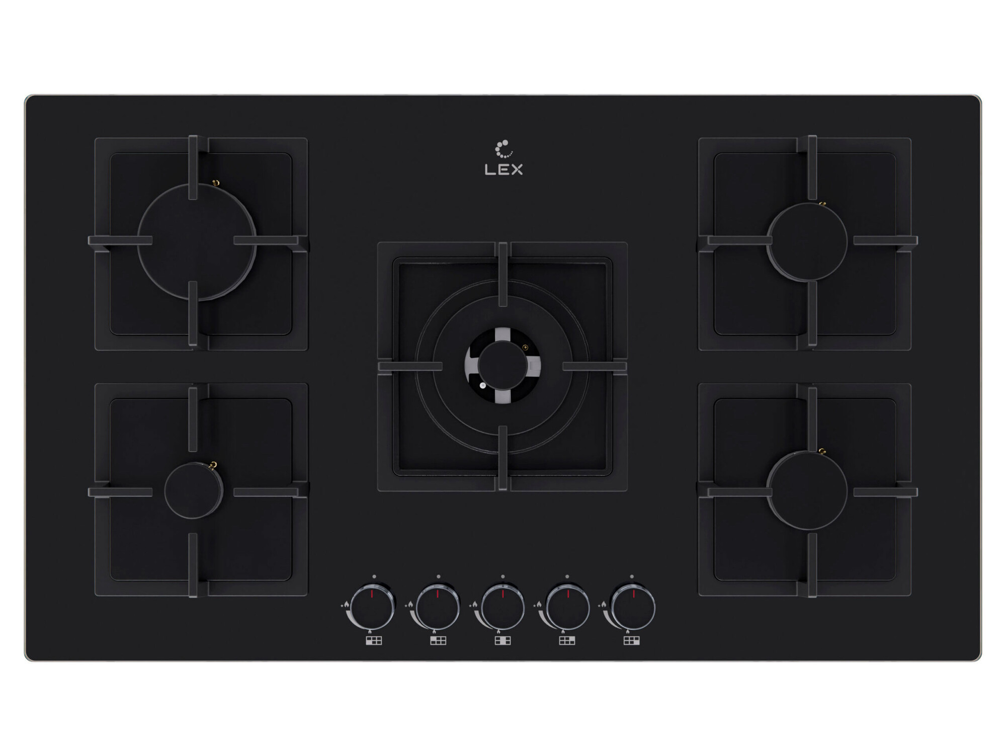 9101418 Газовая варочная поверхность LEX GVG 954 BBL STDN-0104312