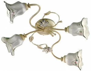 FERROLUCE Керамический потолочный светильник с фиксированным кронштейном Pisa C1204 -1/2/3/4/6