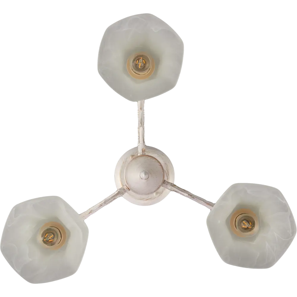 Люстра потолочная «Ариадна», 3 лампы, 9 м², цвет белый DE CITY STLM-2188122 - Вид №3