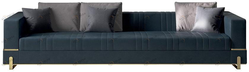 Capital Collection 3-х местный тканевый диван Grand sun-id-1457554