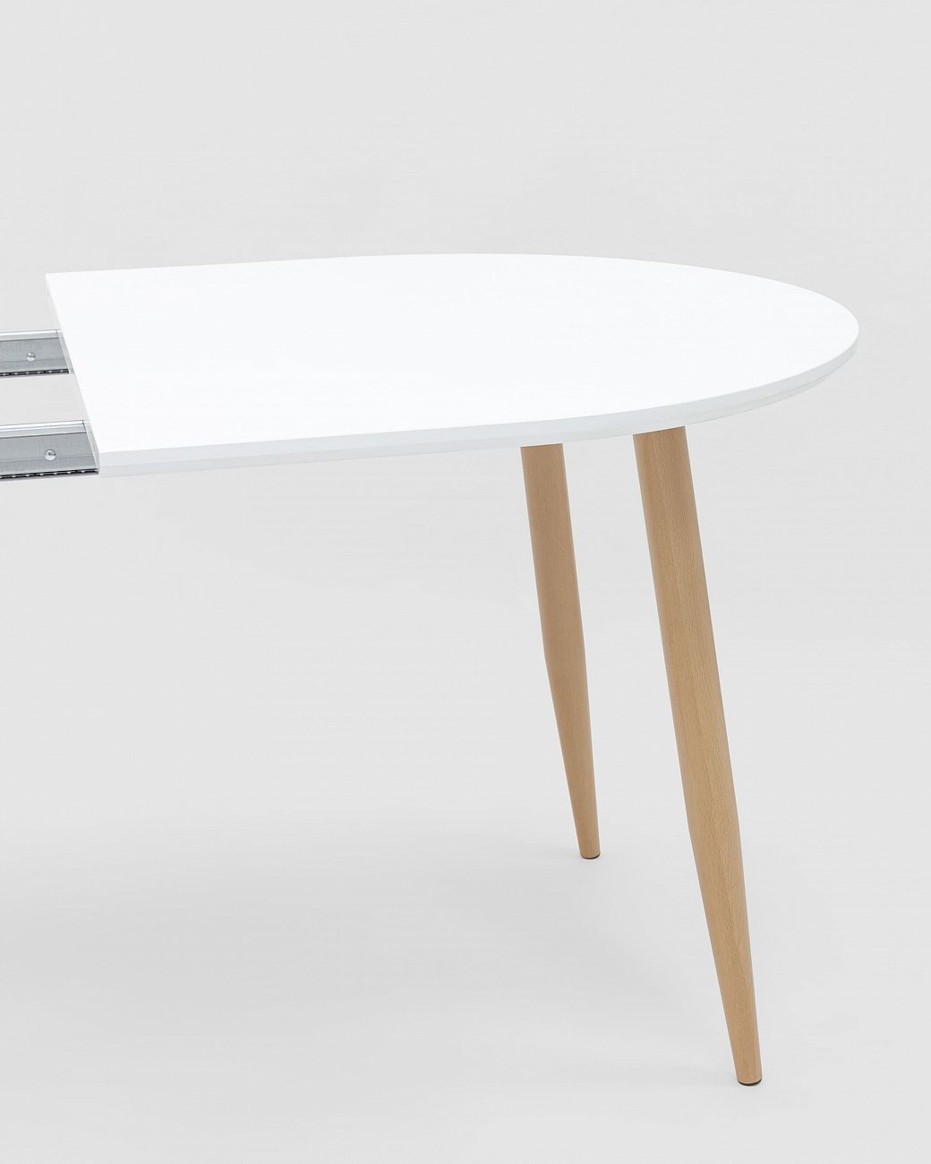 Стол обеденный раздвижной белый 160-220 см "Берген" STOOL GROUP  00-3958841 Белый  - Вид №7