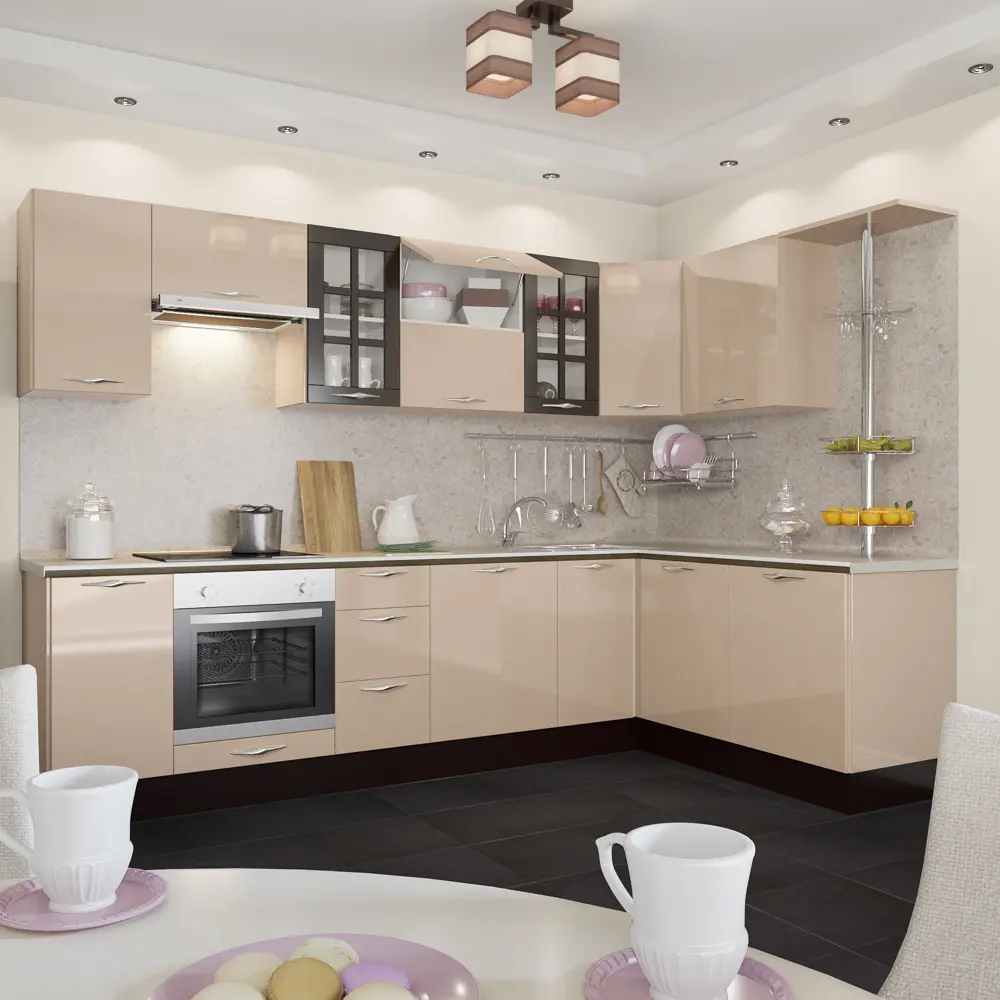 Дверь для шкафа Delinia «Капучино» 80x35 см, ЛДСП, цвет бежевый 18256451 STLM-2052066 - Вид №3