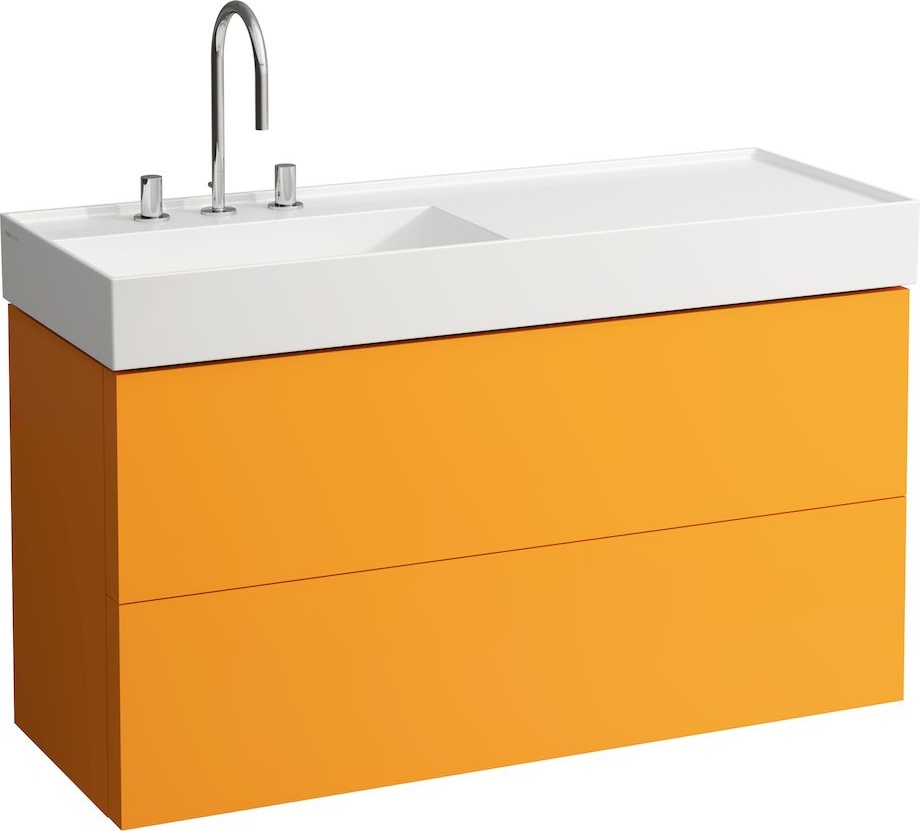 H8133327578151 Раковина, полочка справа, со специальным скрытым сливом LAUFEN PRO - Вид №5