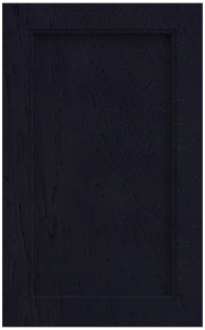 Фасады для кухни Кантри Фрезеровка «Дакота» Дуб фактурный чернильный №525
