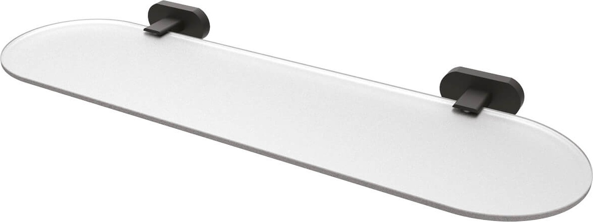 Полка с корпусом 50 см - черный матовый / PL18801S Planet mat siyah Creavit  - Вид №1