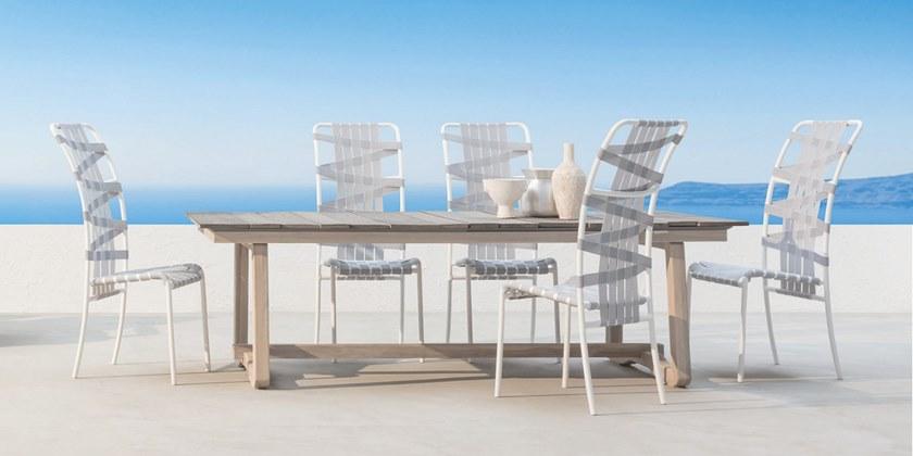 Gervasoni Стул из алюминия с порошковым покрытием и высокой спинкой Gervasoni outdoor sun-id-1507034 - Вид №3