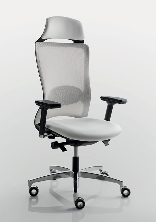 5-спицевое сетчатое офисное кресло с высокой спинкой Luxy ARCH-00091768 - Вид №3