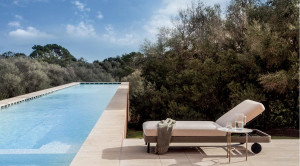 089136 Шезлонг с колесами Expormim Kabu