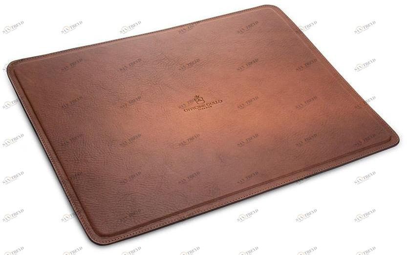 Officine Gullo Прямоугольная кожаная салфетка sun-id-1469975