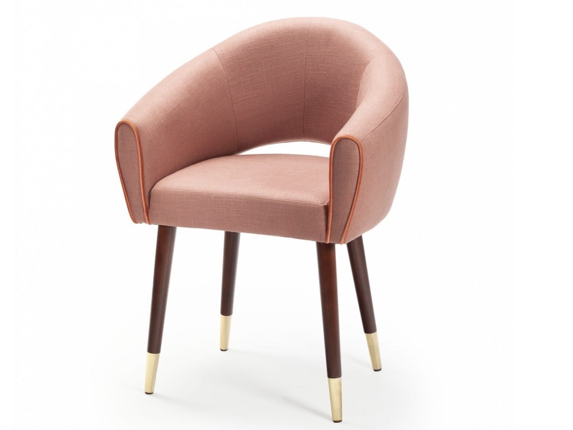 Мягкий тканевый стул с подлокотниками Mambo Unlimited Ideas Grace ARCH-00024971 - Вид №2