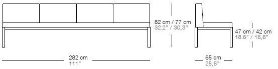 Bivaq 4-местный тканевый садовый диван Nak 65 sun-id-1358933 - Вид №3