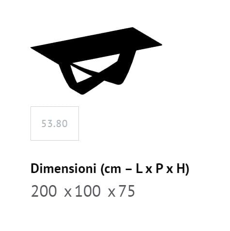 Бочковый стол со стальным основанием и столешницей из Супермармо Bontempi Casa Bach ARCH-00142222 - Вид №16