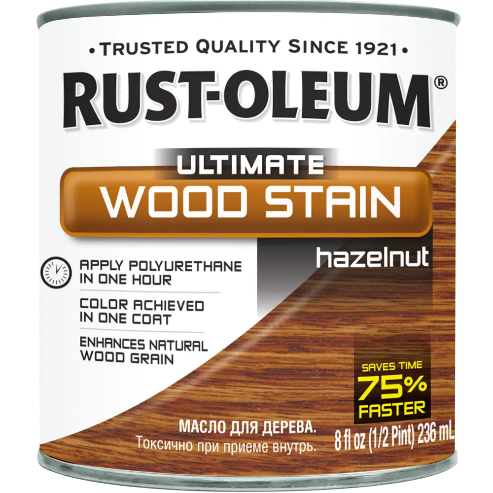 Масло тонирующее Ultimate цвет лесной орех 0.236 л 82482314 STLM-2028913 RUST-OLEUM  - Вид №1